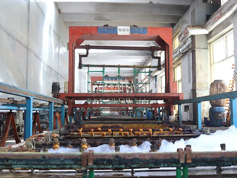 鎳鎳鉻電鍍自動(dòng)生產(chǎn)線1線